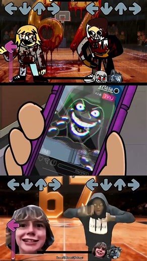 FNF 61 vs 67 Kid SodaPop 8 - FNF Mobile Game #67kid #fnf #fnfmod #shortsviral #sodapop