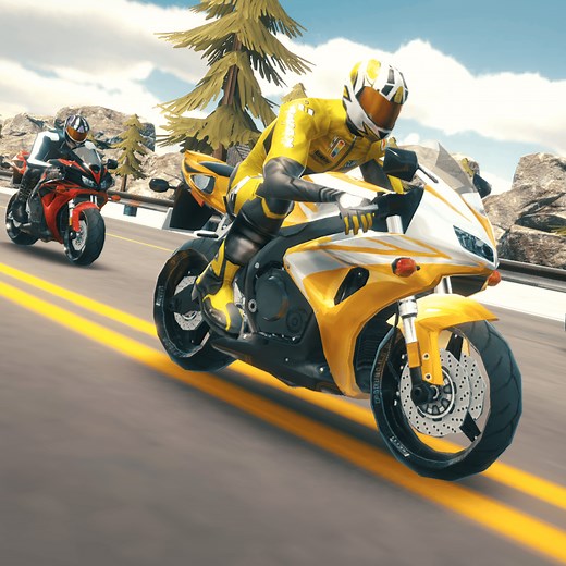 Highway Bike Simulator - 無料でオンラインプレイ! | Poki (ポキ)