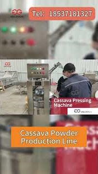 Cassava Flour Production Line | Complete Cassava Processing Plant
