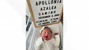 WKYC sports anchor Nick Camino and wife Marissa welcome baby girl Apollonia