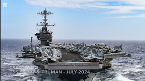 Aboard the USS Harry S. Truman aircraft carrier, his life and legacy remain vital
