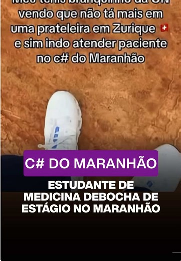 Estudante de medicina da Faculdade Ceuma debocha de estágio em UBS do Maranhão. #ceuma #maranhao #noticias