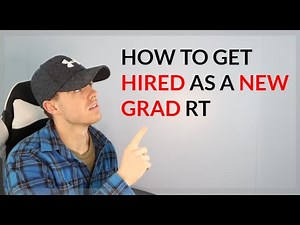 HOW TO GET HIRED AS A NEW GRAD RESPRATORY THERAPIST!! (INTERVIEW TIPS)