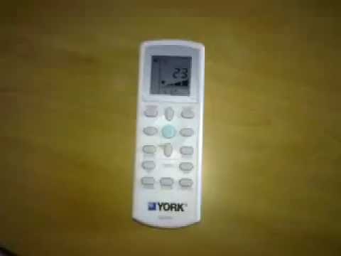 YORK AIR-COND REMOTE CONTROL