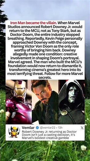 The Real Reason Robert Downey Jr. Returned As Dr. Doom Nobody Knew