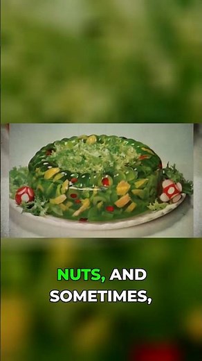 Midwest 70s Jell-O: Cottage Cheese & Carrots Salad!? #70s #80s #foodnostalgia