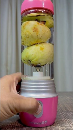 Refreshing Guava Shake in Portable Blender 🍈 | Quick & Healthy Juice Recipe