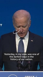 349K views · 10K reactions | “No one can tell me that if it had been a group of Black Lives Matter protesting… they wouldn’t have been treated very very differently.” President-elect Joe Biden said the riot at the US Capitol building was “totally unacceptable”. bbc.in/2LaEJoQ | BBC News | Facebook