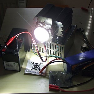 Portable 100W led flashlight