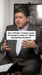 llinois Gov. JB Pritzker told @mikabrzezinski in an exclusive #MorningJoe interview, that Trump’s push to send troops into U.S. cities isn’t about crime — it’s about intimidating voters and setting the stage to control the 2026 midterm elections. | Morning Joe
