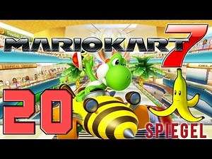 Let's Play Mario Kart 7 - Part 20 - Bananen-Cup Spiegel