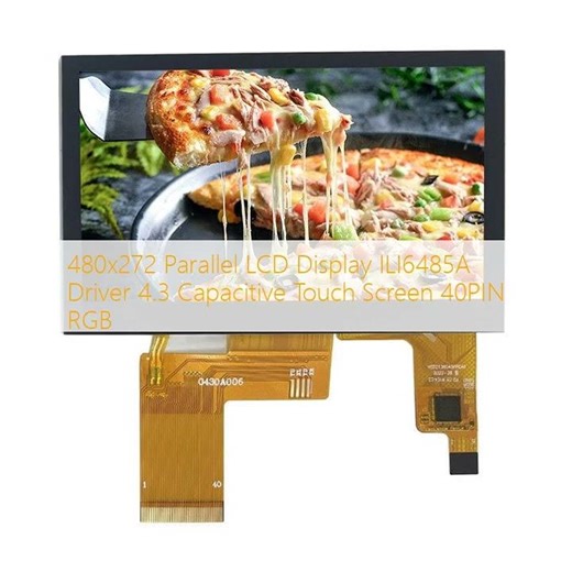 . Inch LCD Display Capacitive Touch 80x7 RGB