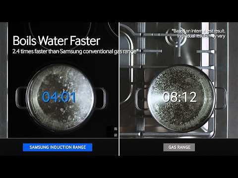 New Samsung Induction Range in the Chef Collection