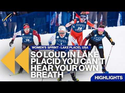 So Loud In Lake Placid You Can’t Hear Your Own Breath | Highlights | FIS Cross Country