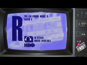 The Following Program Is Rated R HBO Warning 1995