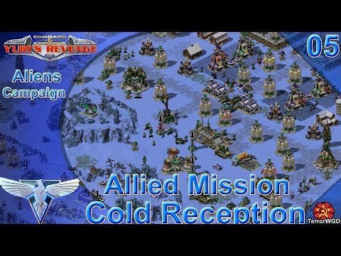 Red Alert 2│Yuri's Revenge│Aliens Campaign│Allied Mission 5│Cold Reception