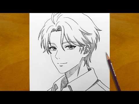 Anime Boy Pencil Sketch Process | Easy Drawing for Beginners