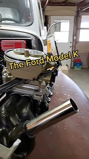 The #Ford Model K. Ford Motor companies first commercial failure, but was also held up as the best US inline 6 at the time. #cartok #oldcar #history | The Flat Spot | Facebook