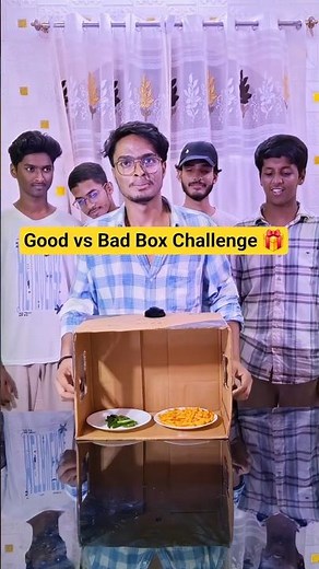 Good vs Bad Box Challenge 🎁