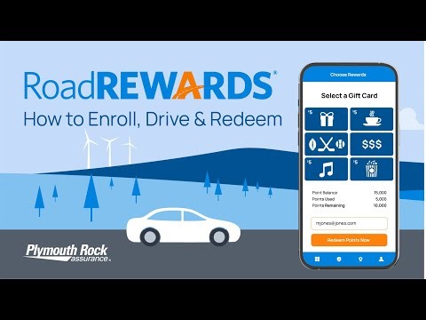 How to Enroll, Drive & Redeem with Road Rewards®, Plymouth Rock’s Loyalty Program