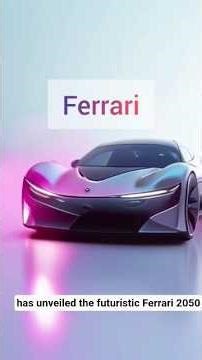 Ferrari 2050 🚀 $3M Futuristic Hypercar Redefining Speed & Luxury | Wow Facts