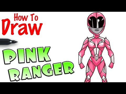How to Draw the Pink Power Ranger