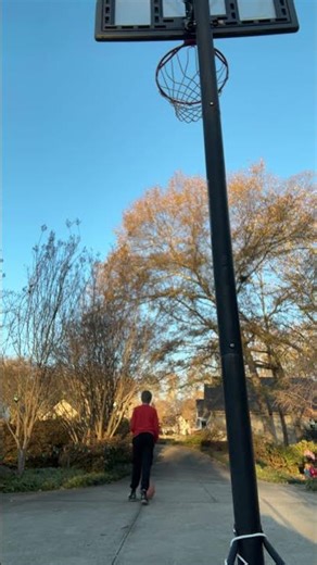 Basketball trick shot