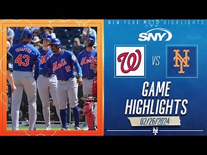 Luisangel Acuña gets two hits, Trayce Thompson smashes grand slam | Mets Highlights | SNY
