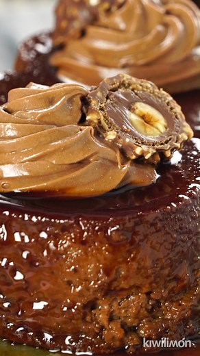 185K views · 2.7K reactions | Ferrero Rocher Flan ✨ | kiwilimón recipes | Facebook