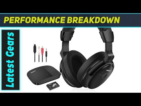 SIMOLIO Wireless TV Headphones: Best for Seniors & Shared Listening!