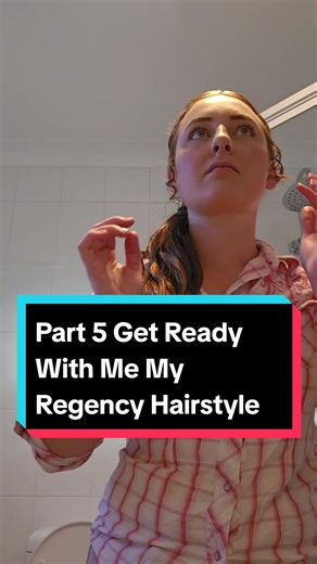 Regency Hairstyle Tutorial for Bridgerton Barrel Garden Party