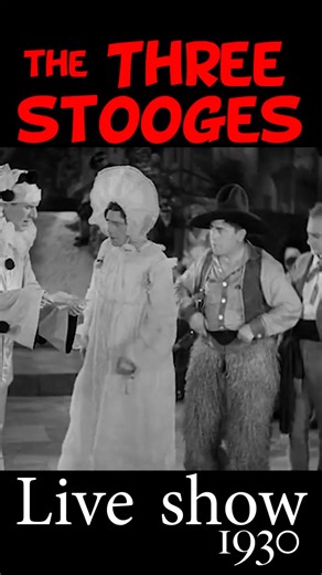 Can you imagine seeing The THREE STOOGES Live?! This clip is from the 1930 film 'Soup to Nuts', the first time the Stooges were on film. I imagine this is exactly what it was like seeing the Stooges live and that this material was directly from their live show with Ted Healy. I added the classic slap sound effects to get that classic Stooges experience, as it's always so strange to see without it. What do you think you'd like to see the boys do in a live show? | Curly G