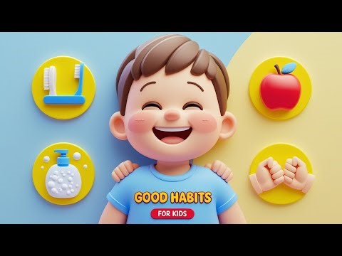 Good Habits Song for Kids 🌟 | Learn Healthy Habits | Preschool Learning