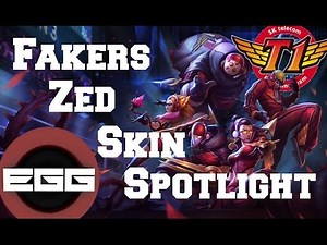 SKT T1 Zed Skin Spotlight - League of Legends Skin Review [HD]