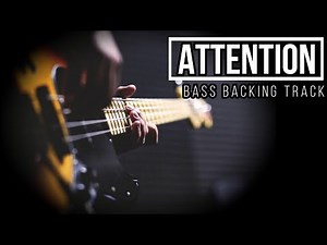 Attention - Charlie Puth | Bass Backing Track