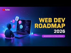 Web Development Roadmap 2026 | Complete Beginner Guide (HTML, CSS, JS to Full-Stack)