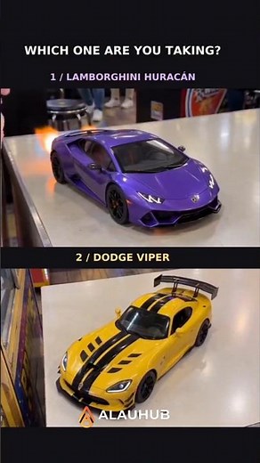 Lamborghini Huracán or Dodge Viper?😱 You Can Only Pick ONE 👀