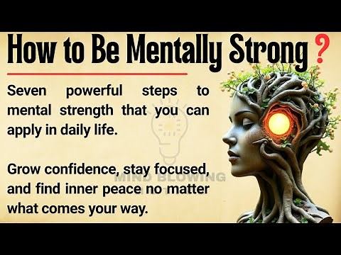 🔥The Secret of Becoming Mentally Strong⚡|| 7 Steps to Build Inner Power || Motivational Lesson✅️ESL📕