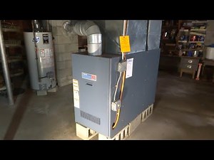 OIL FIRED LOWBOY FURNACE ANNUAL SERVICE