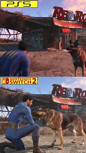 Fallout 4 Nintendo Switch 2 vs PS5 Early Graphics Comparison