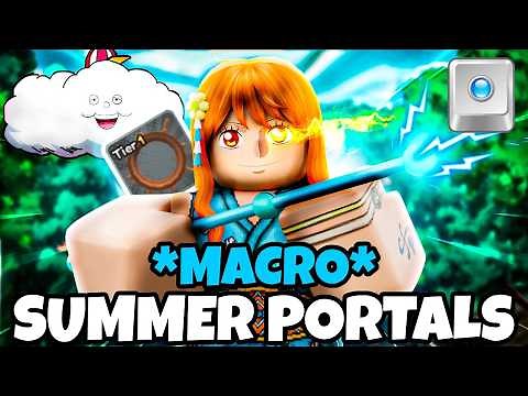How To Macro The New SUMMER Portals With Tiny Task In Anime Last Stand?!