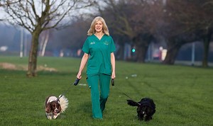 Vet says Labrador 'saved my life' after helping her find cancer