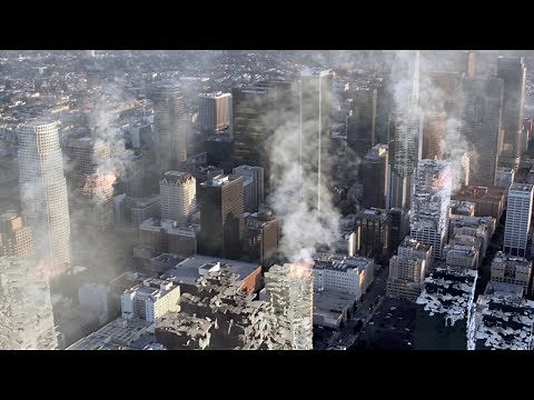 ご存知、ロサンゼルス壊滅！ 驚愕の超巨大地震メガ・クエイク発生／映画『エンド・オブ・カリフォルニア』DVD予告編