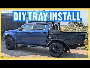 How to DIY Install Ute Tray | Part 2 Ute Tray Install | DMAX FINAL BUILD SERIES Ep2