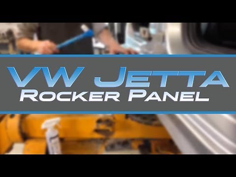 2014 Volkswagen Jetta Rocker Panel Glue Pull Repair