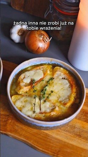 Najlepsza cebulowa🧅 #onionsoup #onion #cebulowa #zupa #soup