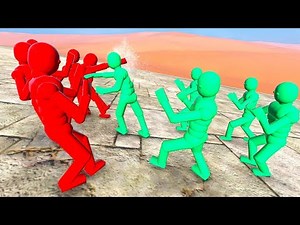 ULTIMATE RAGDOLL TOURNAMENT FIGHT - OVERGROWTH NPC Wars