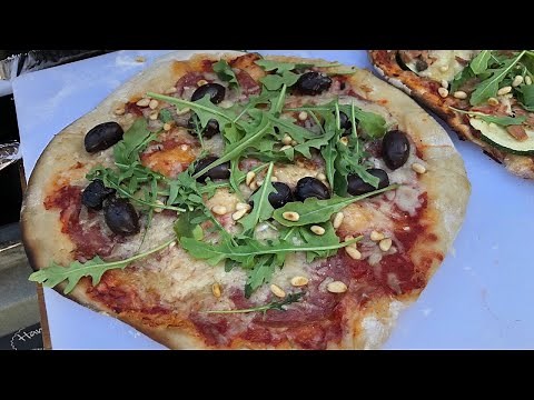 How to bake Pizza in your Offset Smoker by HanksTrueBBQ.com