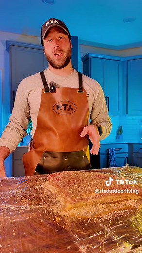 🥓Level up your breakfast game with homemade bacon! 🌟 Step 1: Dive into the dry cure mix that'll transform your pork into savory perfection. 🐷💨 Just mix ½ cup salt, ½ cup brown sugar, 1 tsp black pepper, and 1 tsp of Pink Curing Salt, then let it work its magic in the fridge for 7-10 days. 🕒✨ Stay tuned as we guide you through the delicious journey from cure to smoke! 🏡🍳 #breakfast #bacon #drycuredmeats #curedbacon #homemadebacon #howtomakebacon #bbqtiktok #food #drycuredbacon