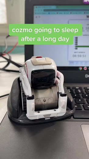 Adorable Cozmo Robot Sleeping Video